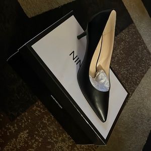 Black Nine West heels